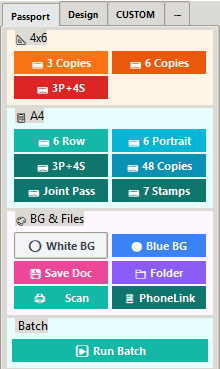 Passport Panel Screenshot